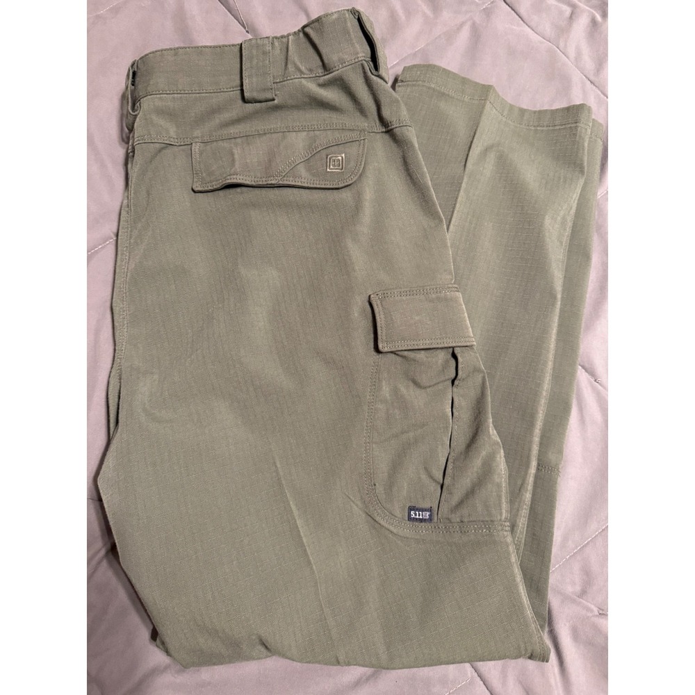 5.11 Tactical Stryke Ripstop Cargo Pants 38x32 Straight Leg Pockets